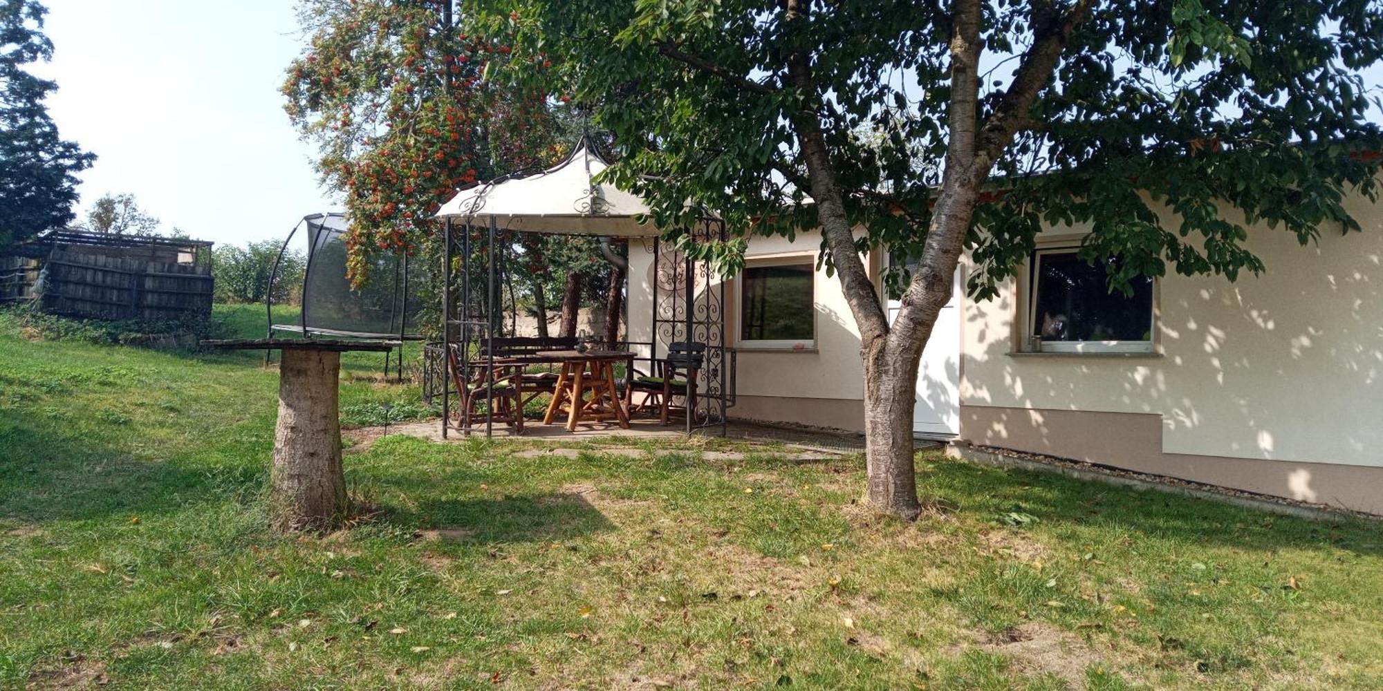 Ferienwohnung Auf Dem Gutshof Renz Weißenfels Esterno foto